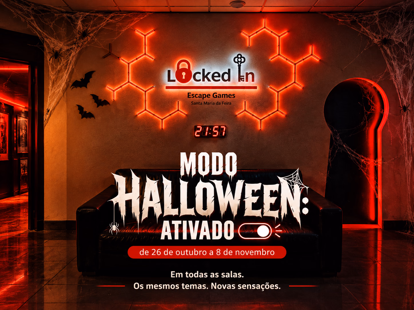 Modo Halloween Ativado